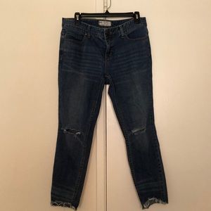 Free People women’s 29 ankle jeans